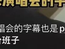 无处不ppt！原来演唱会的字幕也是ppt