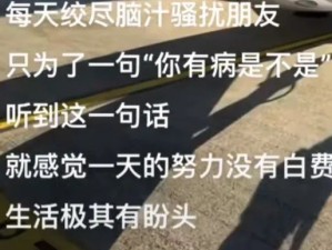 哈哈哈哈哈犯贱真的很快乐！